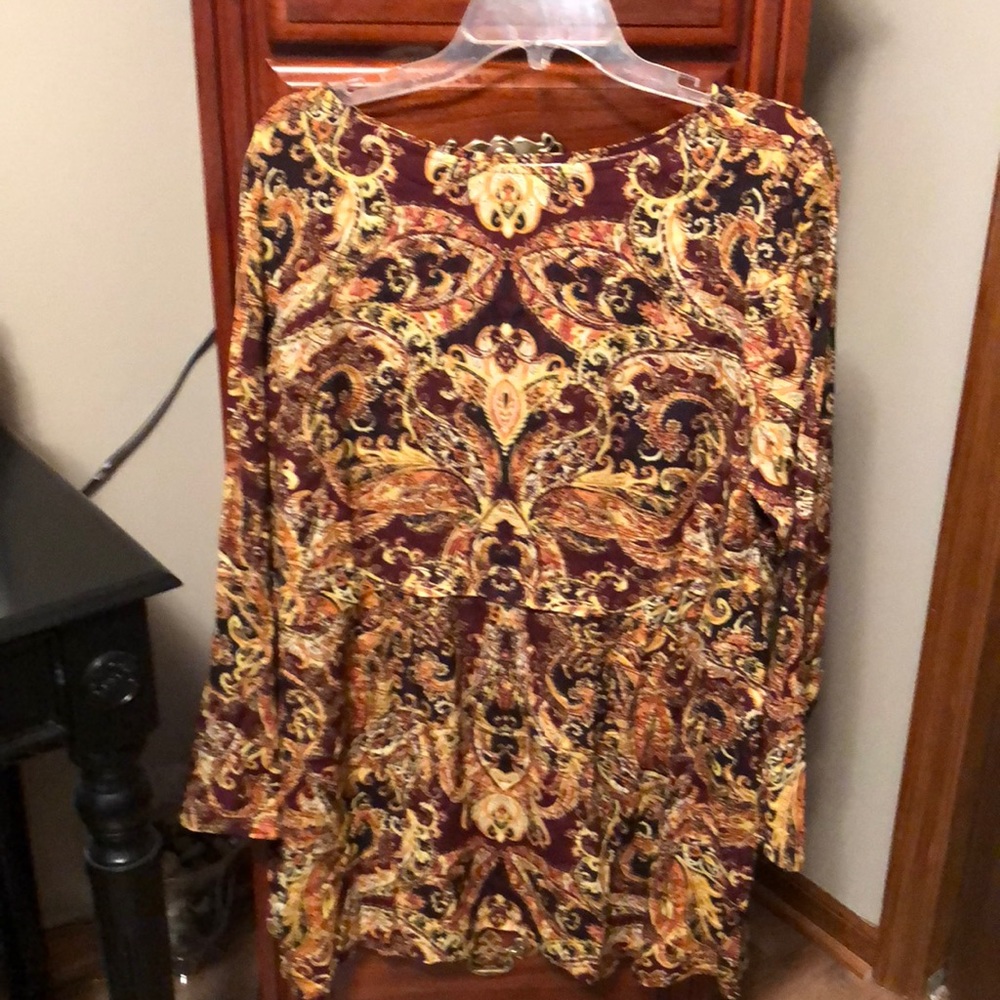 Flowy paisley tunic